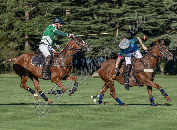 Polo action and presentation for the Sue Cudmore Associates Trophy, 2025,  Cirencester Park