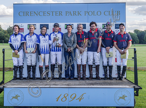 Polo action and presentation, End of Season 4 Goal, Cirencester Park
