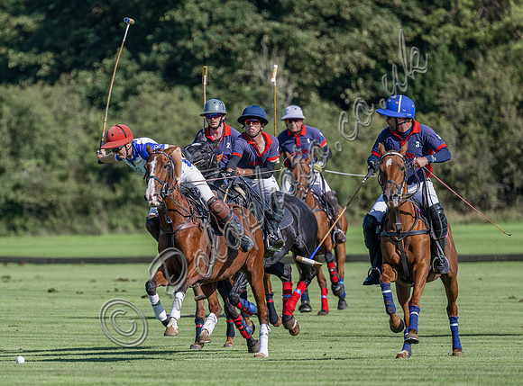 Polo action and presentation, End of Season 4 Goal, Cirencester Park