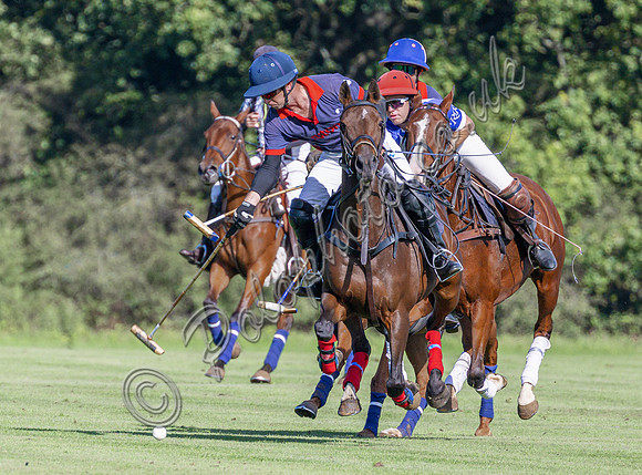 Polo action and presentation, End of Season 4 Goal, Cirencester Park