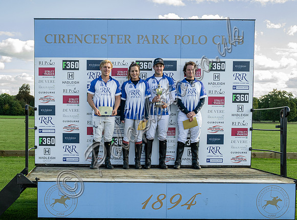 Polo action and presentation, End of Season 4 Goal, Cirencester Park