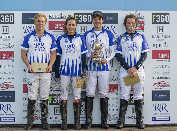 Polo action and presentation, End of Season 4 Goal, Cirencester Park