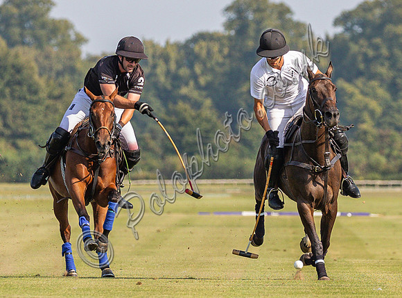 Polo action, County Cup 2025 league match, Cirencester Park