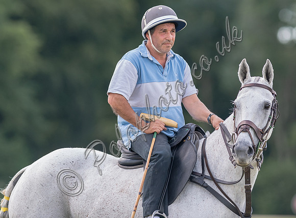 polo groom and pony