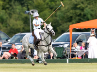 polo action at Ladies International at Cirencester Park, England v Argentina 2019