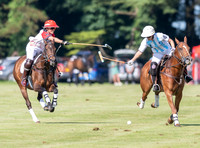 polo action at Ladies International at Cirencester Park, England v Argentina 2019