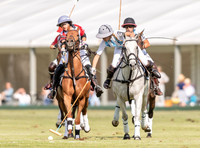 polo action at Ladies International at Cirencester Park, England v Argentina 2019