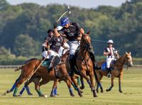 Polo action, County Cup 2025 league match, Cirencester Park