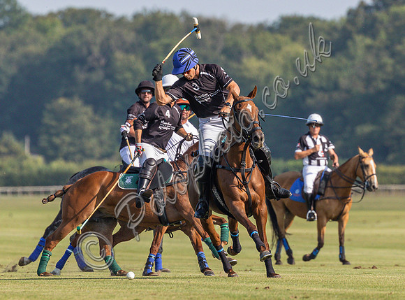 Polo action, County Cup 2025 league match, Cirencester Park