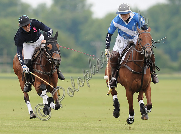 polo action between Lodge Service and Coxwell in the Humphrey Guiness PlateFinal