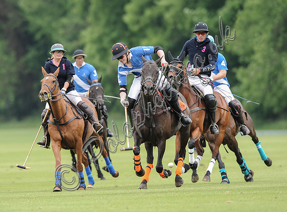 polo action between Lodge Service and Coxwell in the Humphrey Guiness PlateFinal