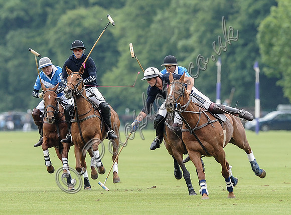 polo action between Lodge Service and Coxwell in the Humphrey Guiness PlateFinal