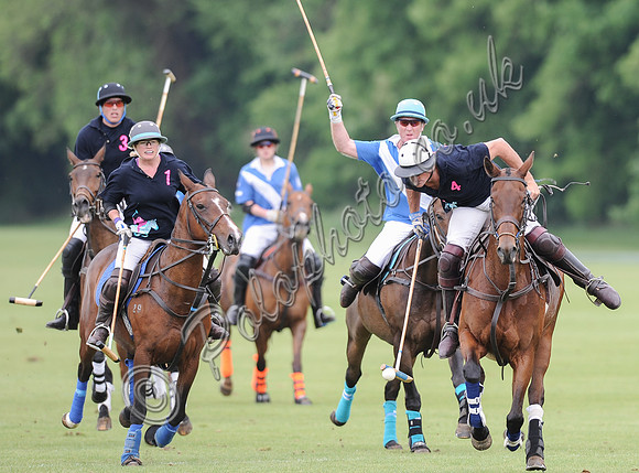 polo action between Lodge Service and Coxwell in the Humphrey Guiness PlateFinal