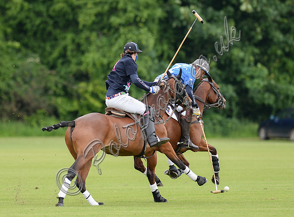 polo action between Lodge Service and Coxwell in the Humphrey Guiness PlateFinal