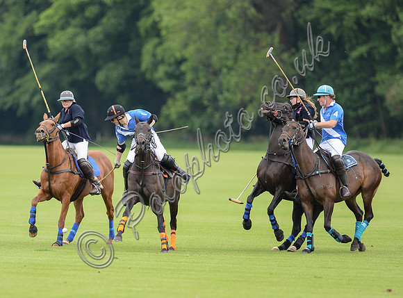 polo action between Lodge Service and Coxwell in the Humphrey Guiness PlateFinal