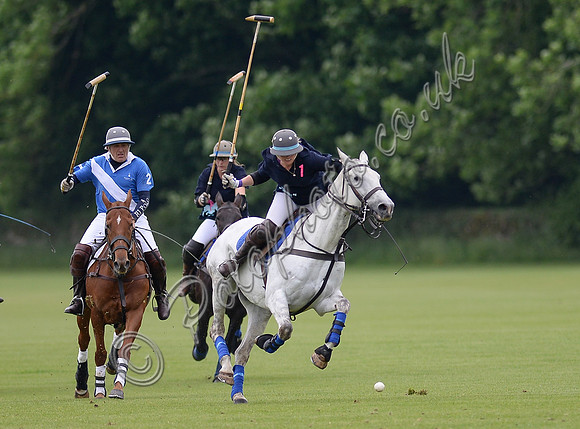 polo action between Lodge Service and Coxwell in the Humphrey Guiness PlateFinal