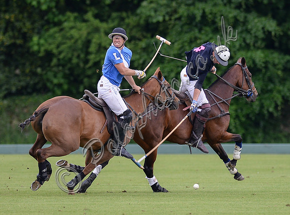 polo action between Lodge Service and Coxwell in the Humphrey Guiness PlateFinal