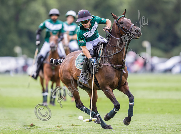 Polo action, 2024 Gold Cup, Cowdray Park Polo Club