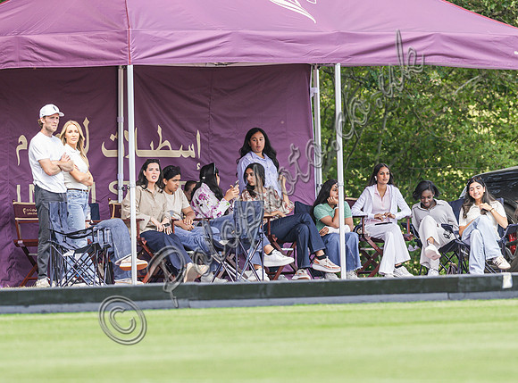 Polo action, 2025 Gold Cup quarter finals, Cowdray Park Polo Club