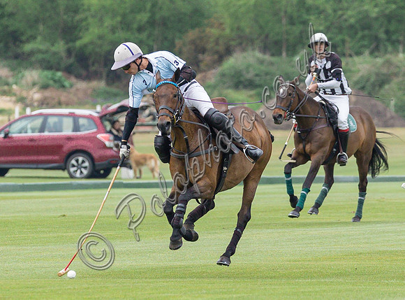 Polo action, 2022 Tyro Cup, Cowdray Park Polo Club
