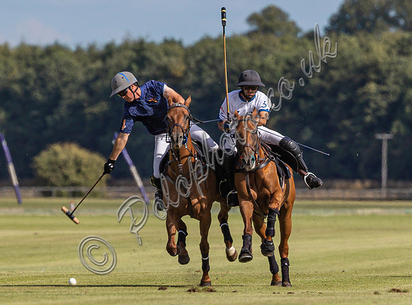 2025 County Cup semi-final action at Cirencester Park Polo Club