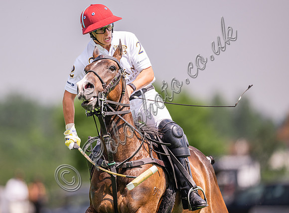 Polo action, 2024 Gold Cup, Cowdray Park Polo Club