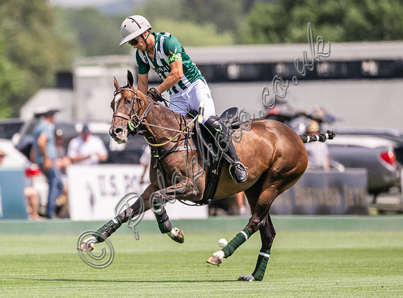 Polo action, 2024 Gold Cup, Cowdray Park Polo Club