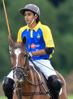 HH The Maharaja of Jaipur playing polo
