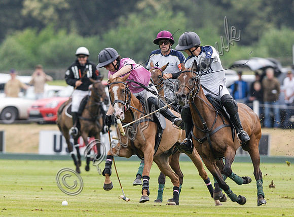 Polo action, 2025 Gold Cup, Cowdray Park Polo Club