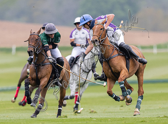 Polo action, 2022 Tyro Cup, Cowdray Park Polo Club