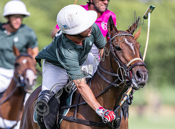 Polo action, 2024 Gold Cup, Cowdray Park Polo Club