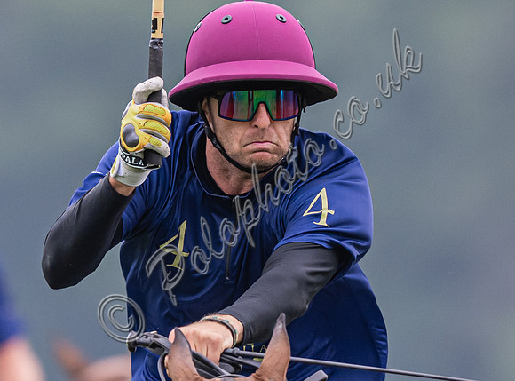 Polo action, 2024 Gold Cup, Cowdray Park Polo Club