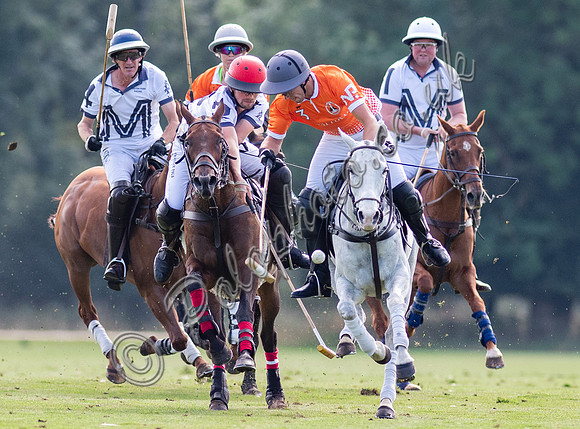 Polo action, Neil Haig Cup, Cirencester Park