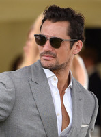 David Gandy at polo match
