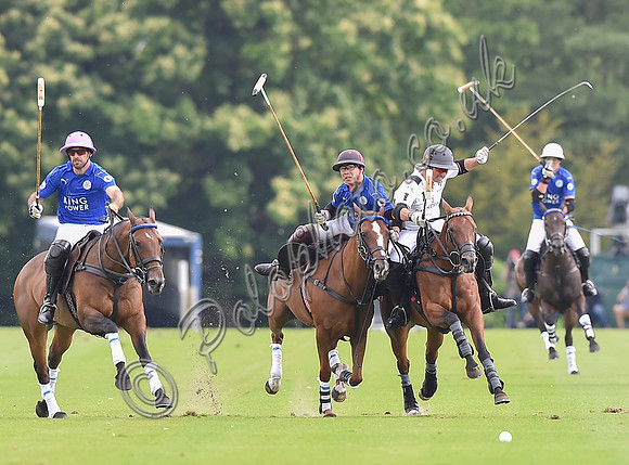 Gold Cup final pol action between La Indiana and King Power Foxes