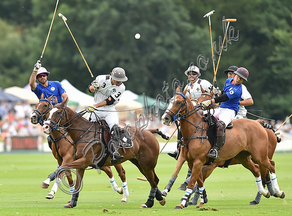 Gold Cup final pol action between La Indiana and King Power Foxes