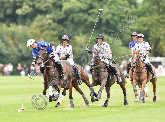 Gold Cup final pol action between La Indiana and King Power Foxes