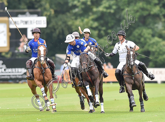 Gold Cup final pol action between La Indiana and King Power Foxes