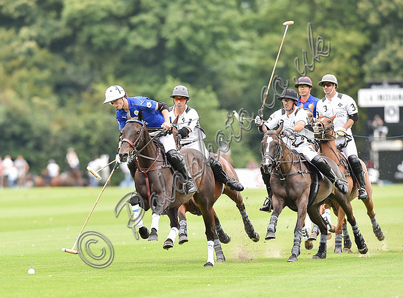 Gold Cup final pol action between La Indiana and King Power Foxes