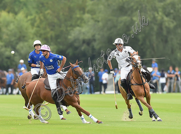 Gold Cup final pol action between La Indiana and King Power Foxes