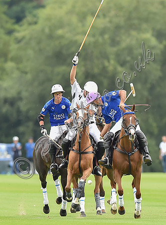 Gold Cup final pol action between La Indiana and King Power Foxes