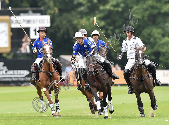 Gold Cup final pol action between La Indiana and King Power Foxes