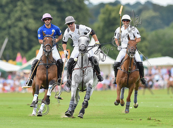 Gold Cup final pol action between La Indiana and King Power Foxes