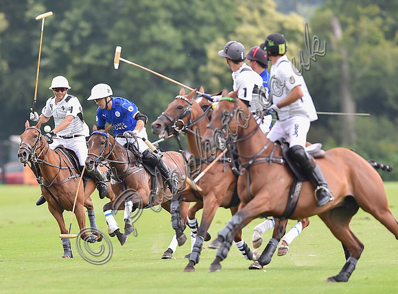 Gold Cup final pol action between La Indiana and King Power Foxes