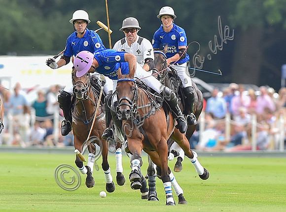 Gold Cup final pol action between La Indiana and King Power Foxes