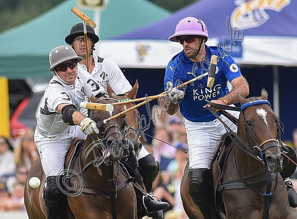 Gold Cup final pol action between La Indiana and King Power Foxes