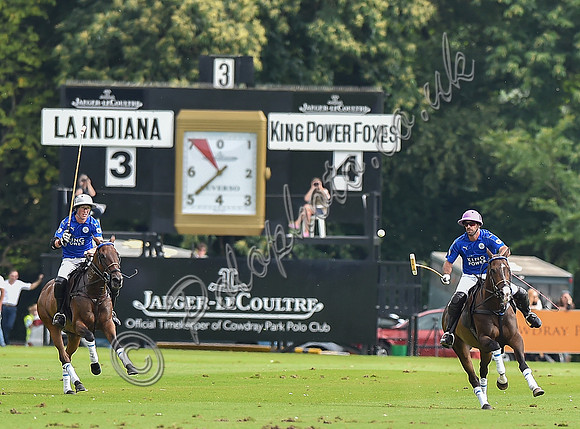 Gold Cup final pol action between La Indiana and King Power Foxes