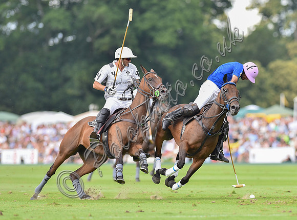 Gold Cup final pol action between La Indiana and King Power Foxes