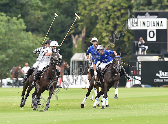 Gold Cup final pol action between La Indiana and King Power Foxes