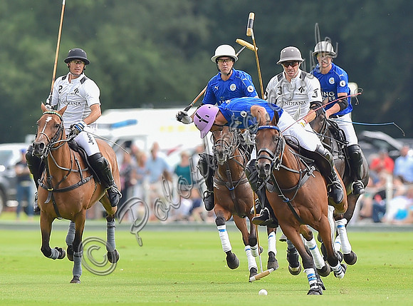 Gold Cup final pol action between La Indiana and King Power Foxes